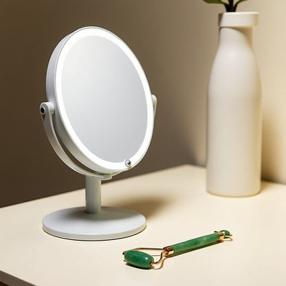 ESPEJO MAQUILLAJE + RODILLO FACIAL